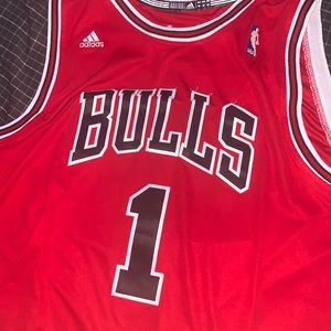 DERRICK ROSE BULLS JERSEY
